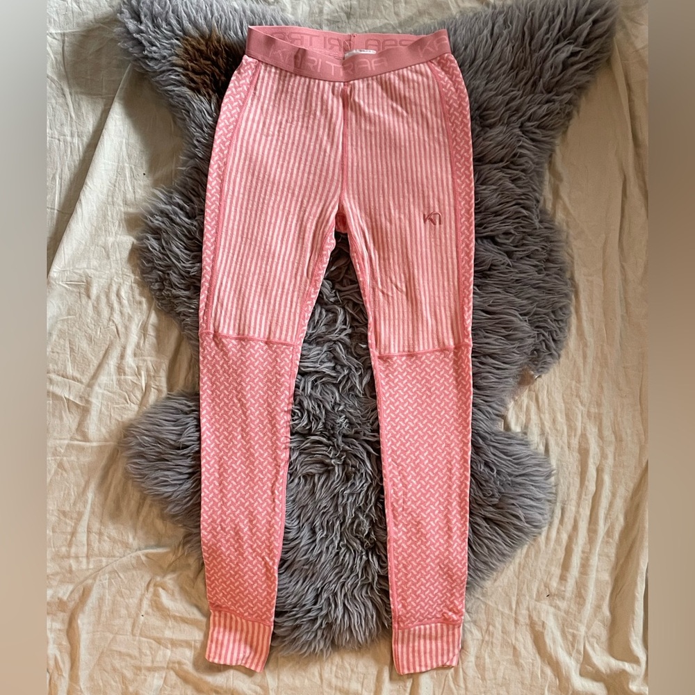 Kari Traa Smekker Base Layer Pants - Pastel Dusty Pink